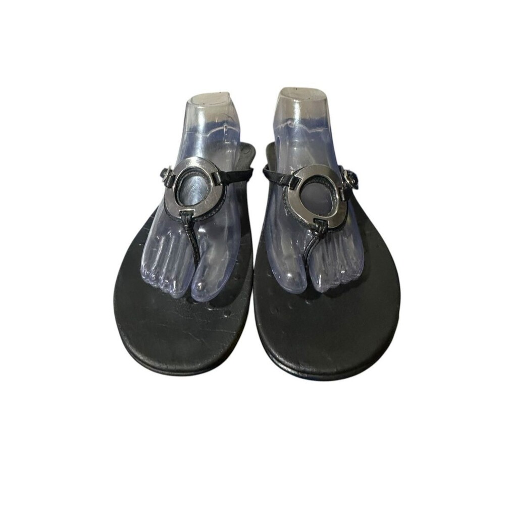 Vionic Karina Flip Flop Women’s US 11 Comfort Slip On Sandals Shoe Black Beach
